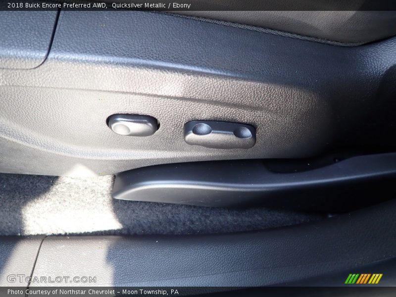 Quicksilver Metallic / Ebony 2018 Buick Encore Preferred AWD