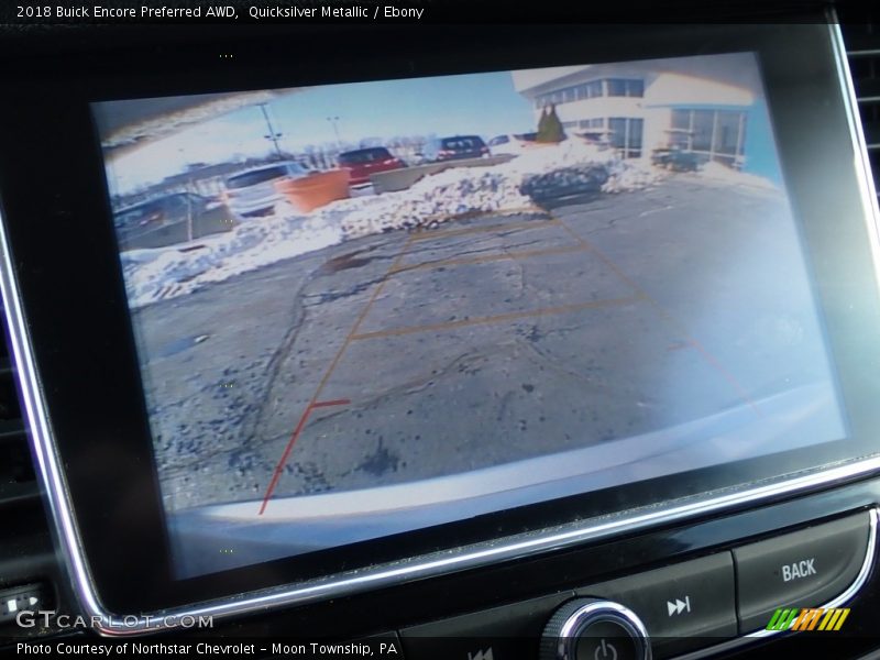 Quicksilver Metallic / Ebony 2018 Buick Encore Preferred AWD