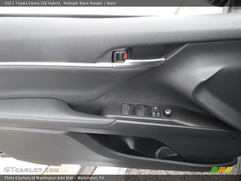 Midnight Black Metallic / Black 2021 Toyota Camry XSE Hybrid