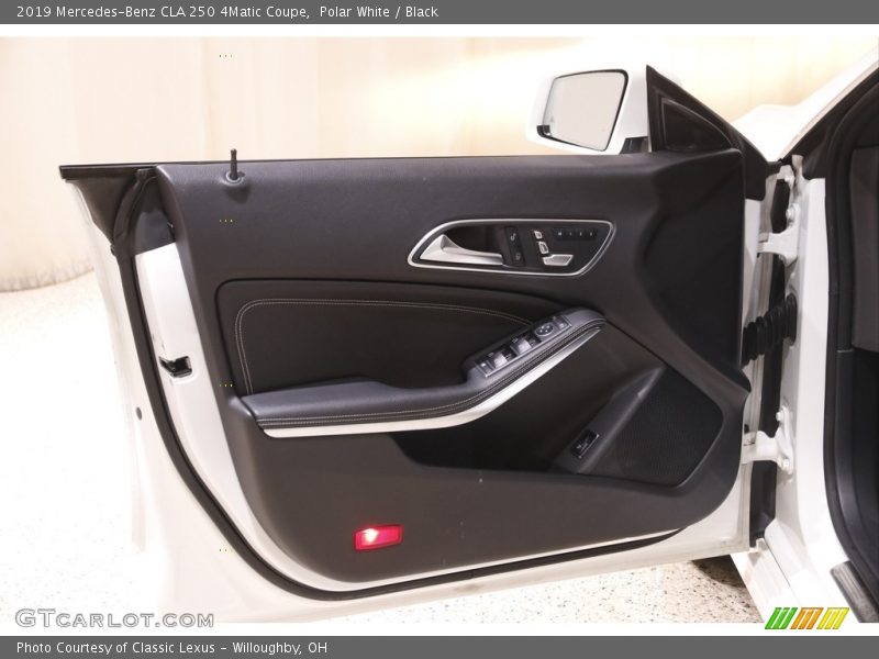 Polar White / Black 2019 Mercedes-Benz CLA 250 4Matic Coupe