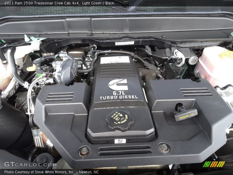  2021 2500 Tradesman Crew Cab 4x4 Engine - 6.7 Liter OHV 24-Valve Cummins Turbo-Diesel Inline 6 Cylinder