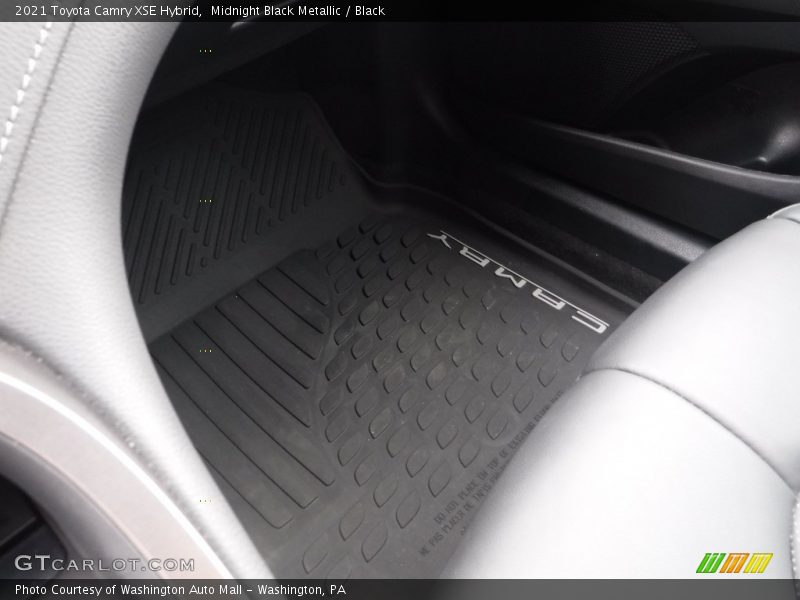 Midnight Black Metallic / Black 2021 Toyota Camry XSE Hybrid