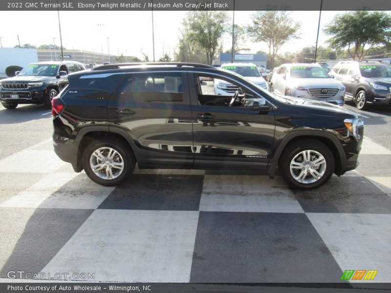 Ebony Twilight Metallic / Medium Ash Gray/­Jet Black 2022 GMC Terrain SLE