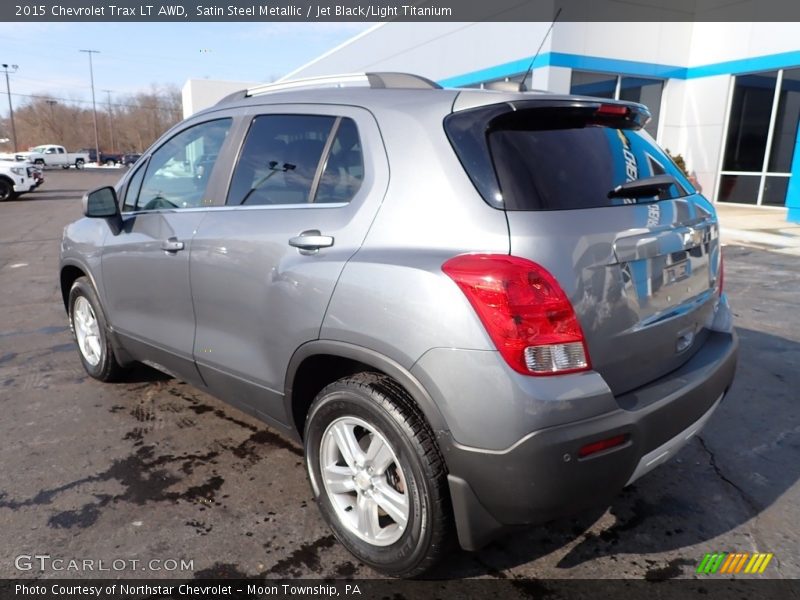 Satin Steel Metallic / Jet Black/Light Titanium 2015 Chevrolet Trax LT AWD