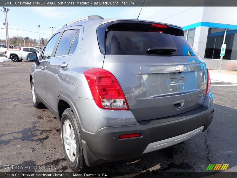 Satin Steel Metallic / Jet Black/Light Titanium 2015 Chevrolet Trax LT AWD