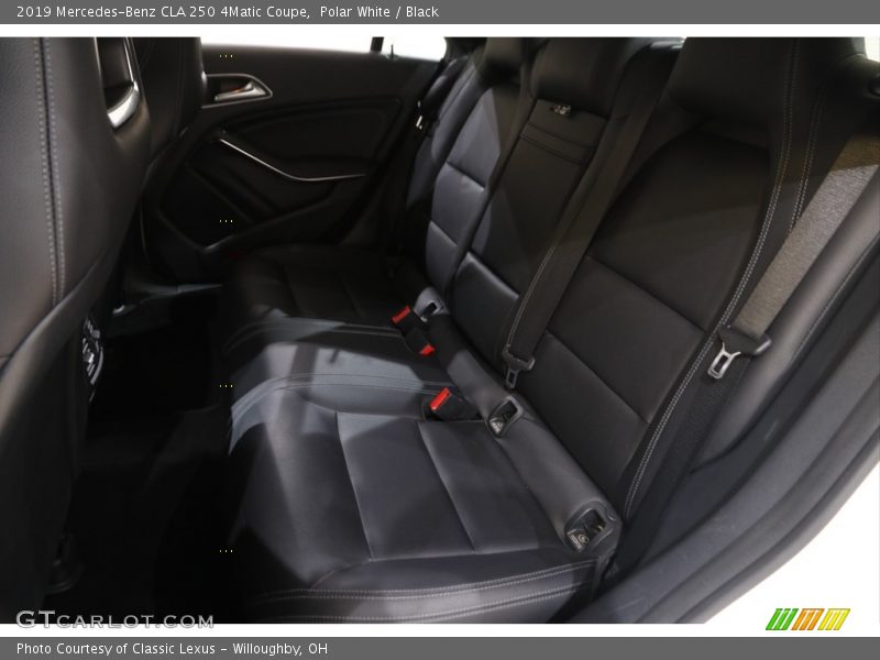 Polar White / Black 2019 Mercedes-Benz CLA 250 4Matic Coupe