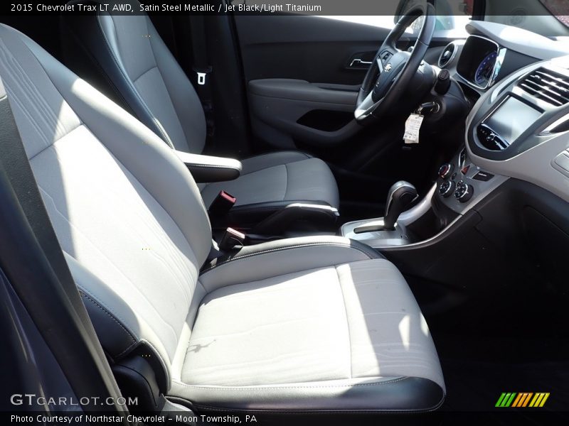 Satin Steel Metallic / Jet Black/Light Titanium 2015 Chevrolet Trax LT AWD