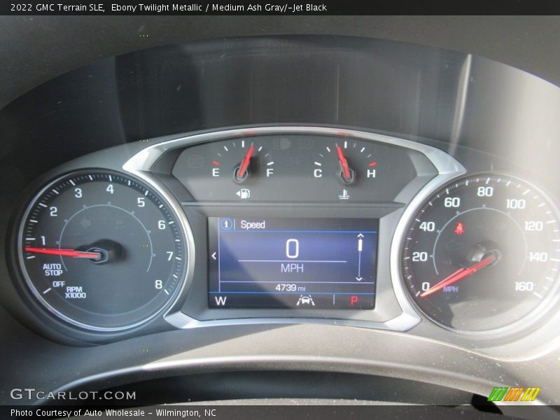 Ebony Twilight Metallic / Medium Ash Gray/­Jet Black 2022 GMC Terrain SLE