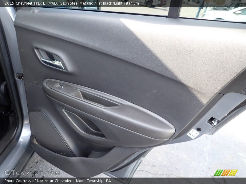 Satin Steel Metallic / Jet Black/Light Titanium 2015 Chevrolet Trax LT AWD