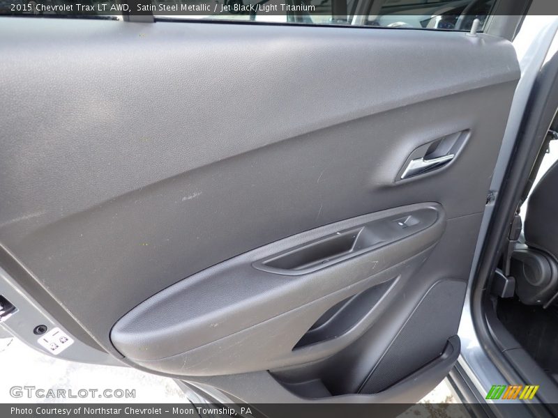 Satin Steel Metallic / Jet Black/Light Titanium 2015 Chevrolet Trax LT AWD