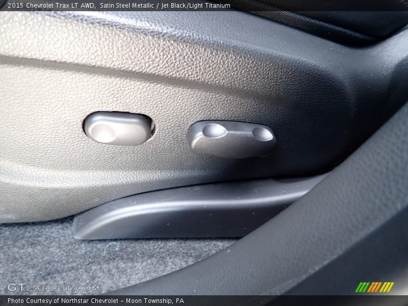 Satin Steel Metallic / Jet Black/Light Titanium 2015 Chevrolet Trax LT AWD