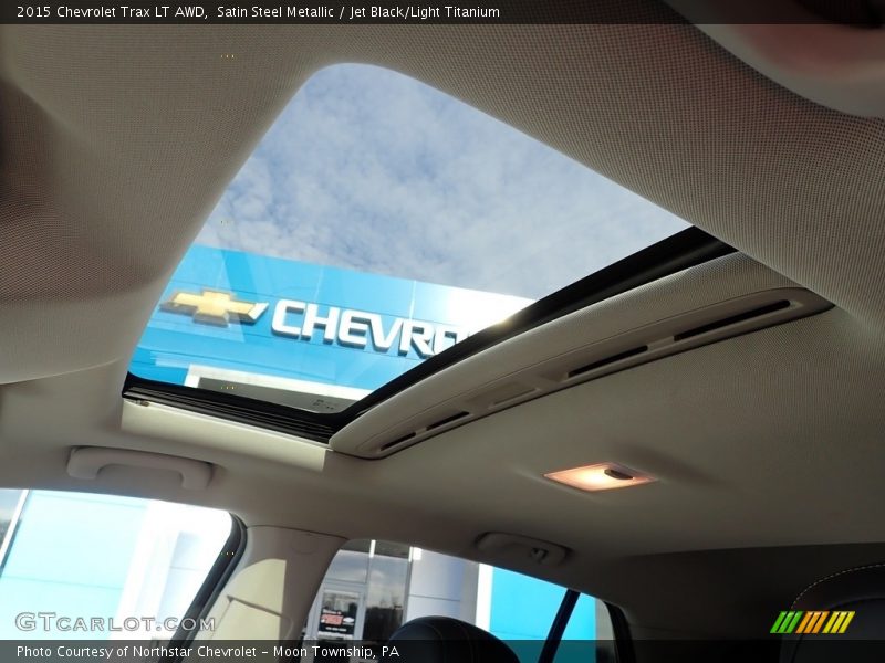 Satin Steel Metallic / Jet Black/Light Titanium 2015 Chevrolet Trax LT AWD