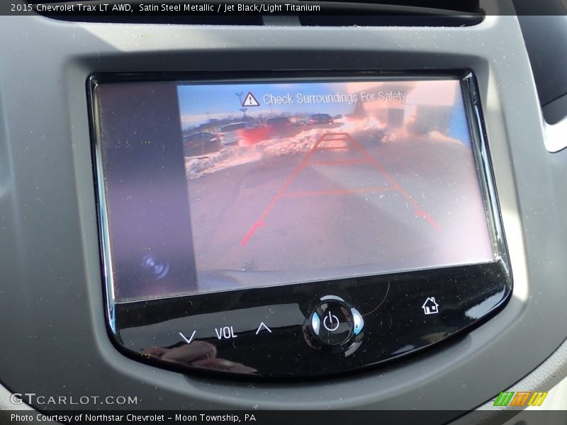 Satin Steel Metallic / Jet Black/Light Titanium 2015 Chevrolet Trax LT AWD
