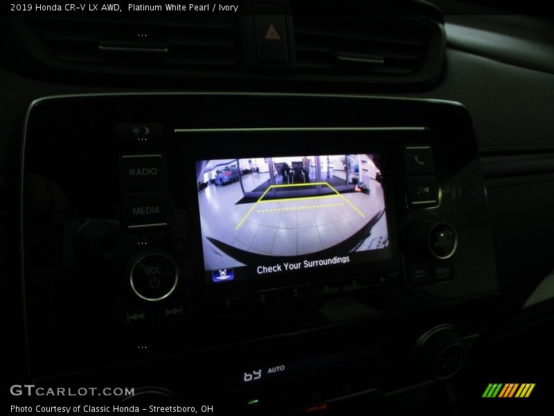 Platinum White Pearl / Ivory 2019 Honda CR-V LX AWD