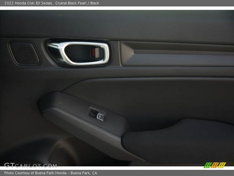 Crystal Black Pearl / Black 2022 Honda Civic EX Sedan