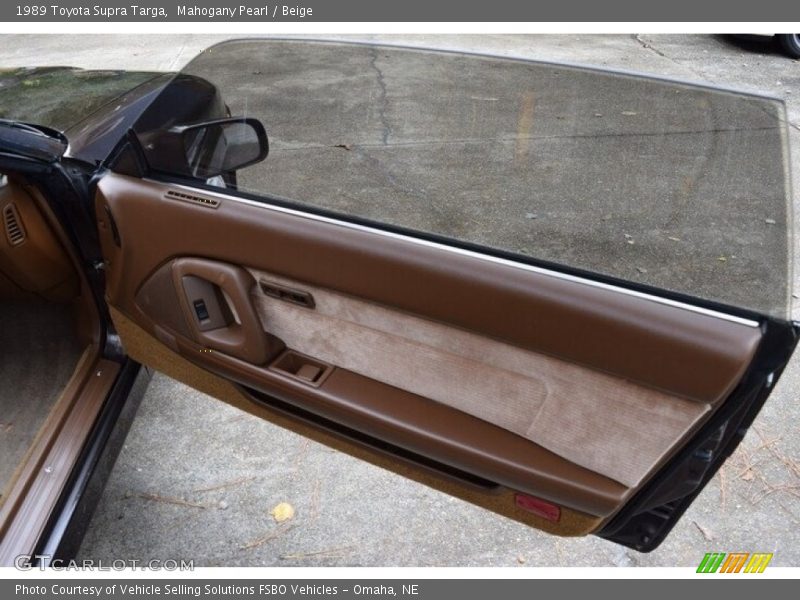 Door Panel of 1989 Supra Targa