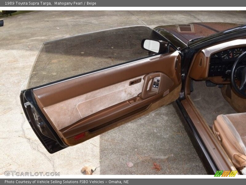 Door Panel of 1989 Supra Targa