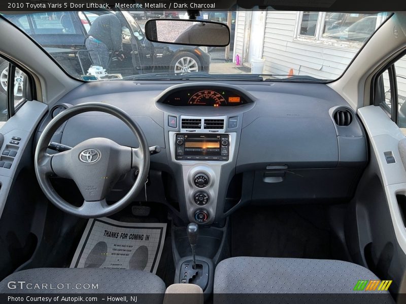 Meteorite Metallic / Dark Charcoal 2010 Toyota Yaris 5 Door Liftback
