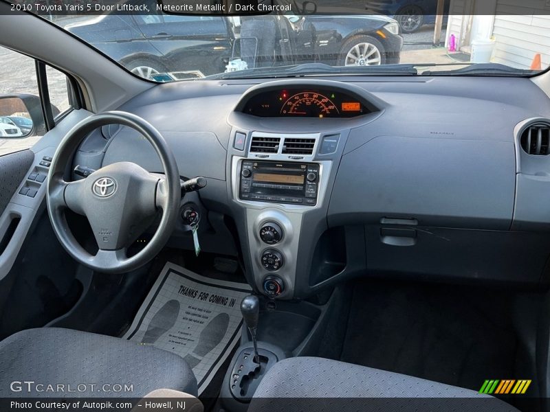 Meteorite Metallic / Dark Charcoal 2010 Toyota Yaris 5 Door Liftback