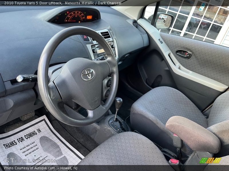Meteorite Metallic / Dark Charcoal 2010 Toyota Yaris 5 Door Liftback