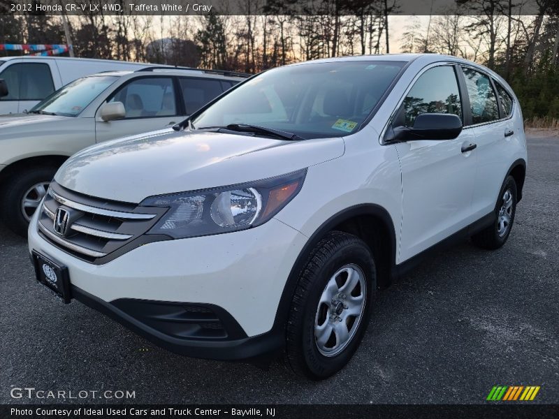 Taffeta White / Gray 2012 Honda CR-V LX 4WD