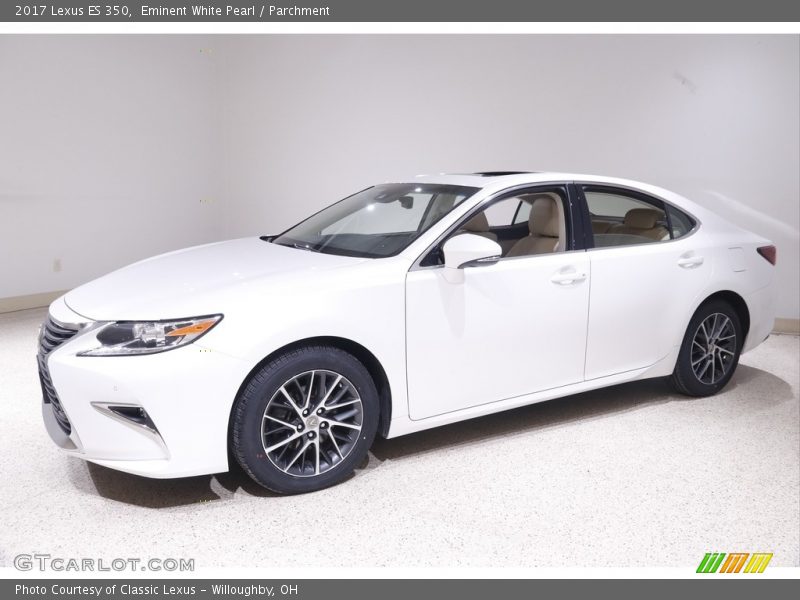 Eminent White Pearl / Parchment 2017 Lexus ES 350