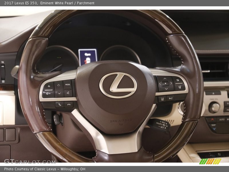 Eminent White Pearl / Parchment 2017 Lexus ES 350