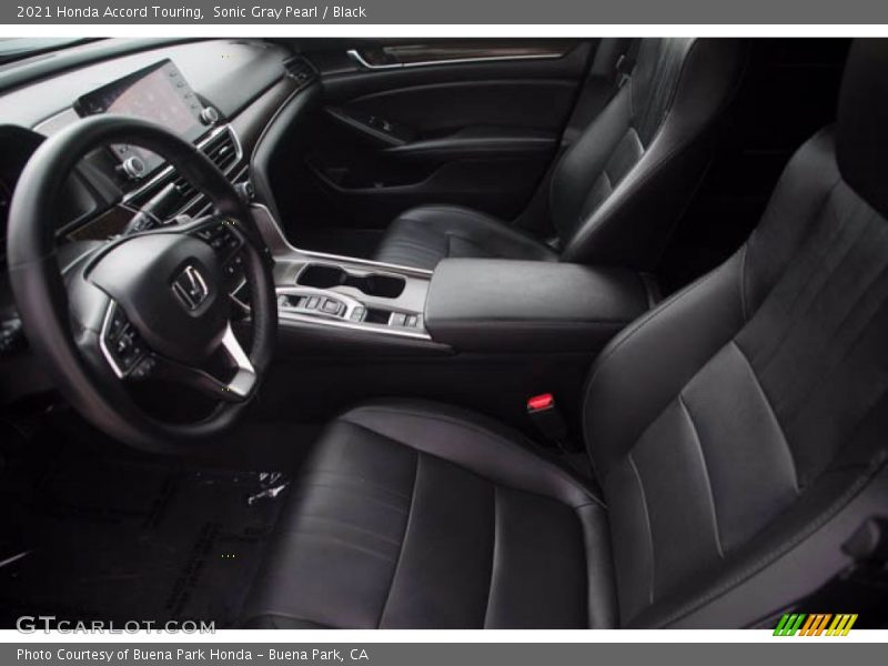 Sonic Gray Pearl / Black 2021 Honda Accord Touring