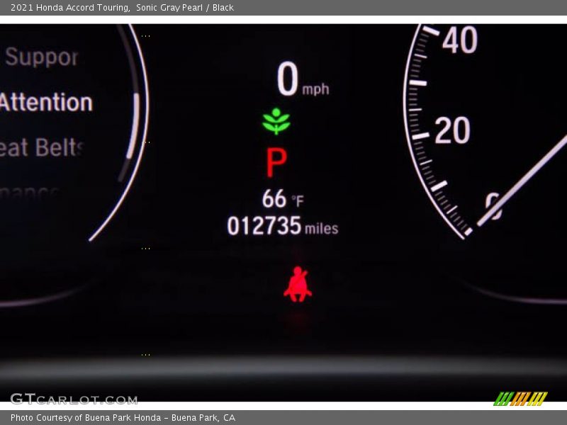 Sonic Gray Pearl / Black 2021 Honda Accord Touring