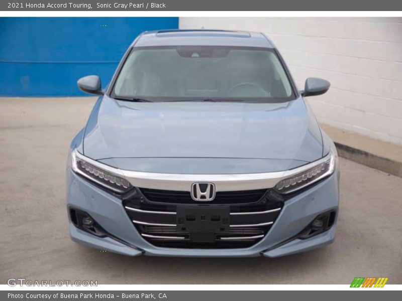 Sonic Gray Pearl / Black 2021 Honda Accord Touring