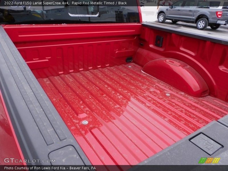 Rapid Red Metallic Tinted / Black 2022 Ford F150 Lariat SuperCrew 4x4