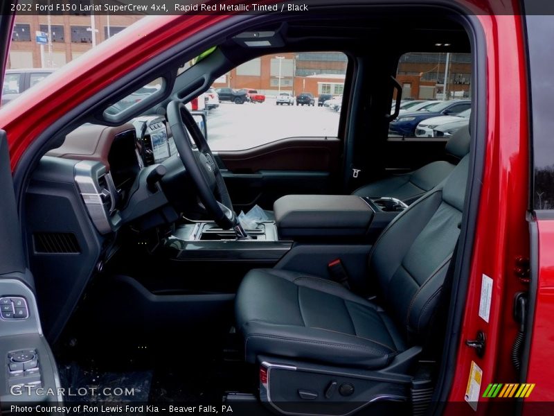 Rapid Red Metallic Tinted / Black 2022 Ford F150 Lariat SuperCrew 4x4