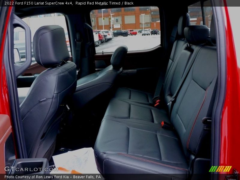 Rapid Red Metallic Tinted / Black 2022 Ford F150 Lariat SuperCrew 4x4