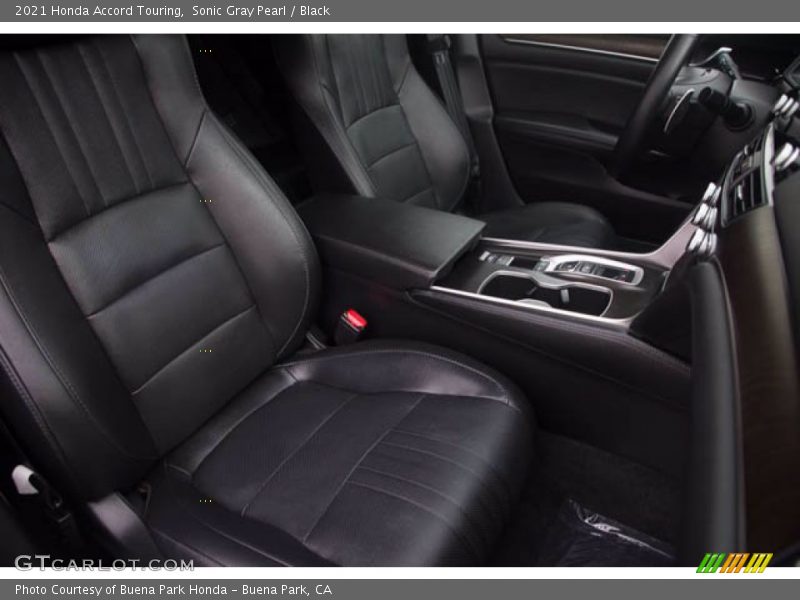 Front Seat of 2021 Accord Touring