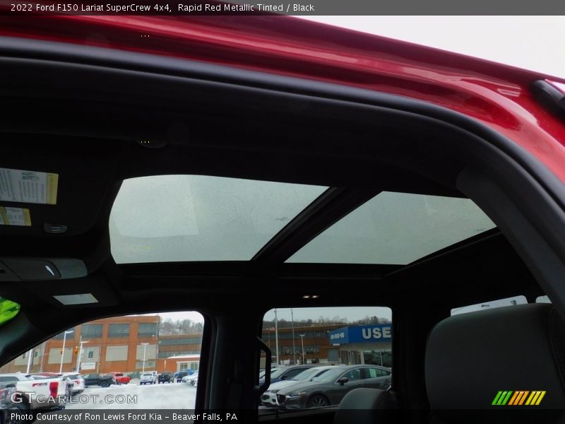 Rapid Red Metallic Tinted / Black 2022 Ford F150 Lariat SuperCrew 4x4