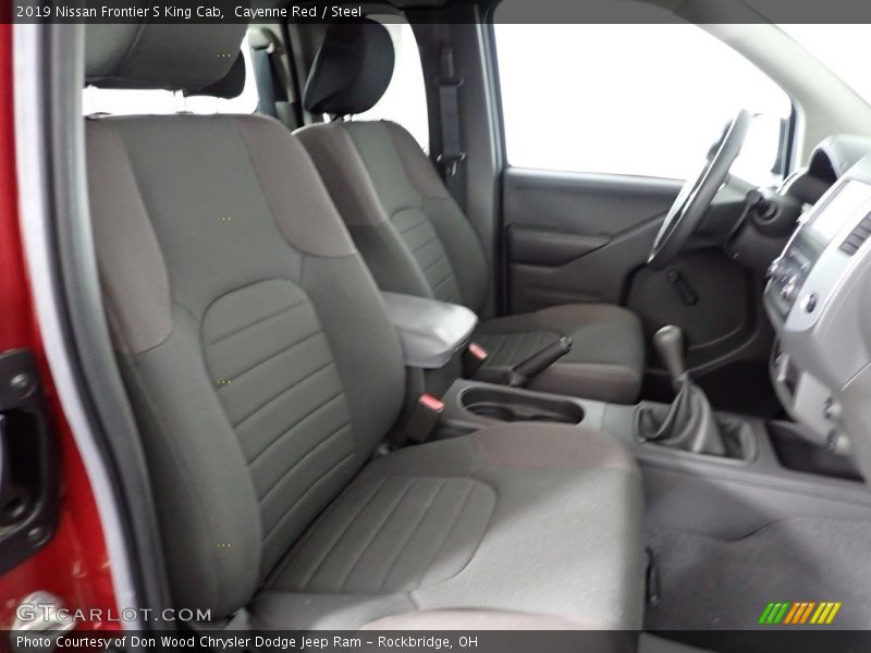 Cayenne Red / Steel 2019 Nissan Frontier S King Cab