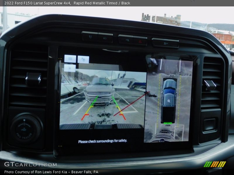 Rapid Red Metallic Tinted / Black 2022 Ford F150 Lariat SuperCrew 4x4
