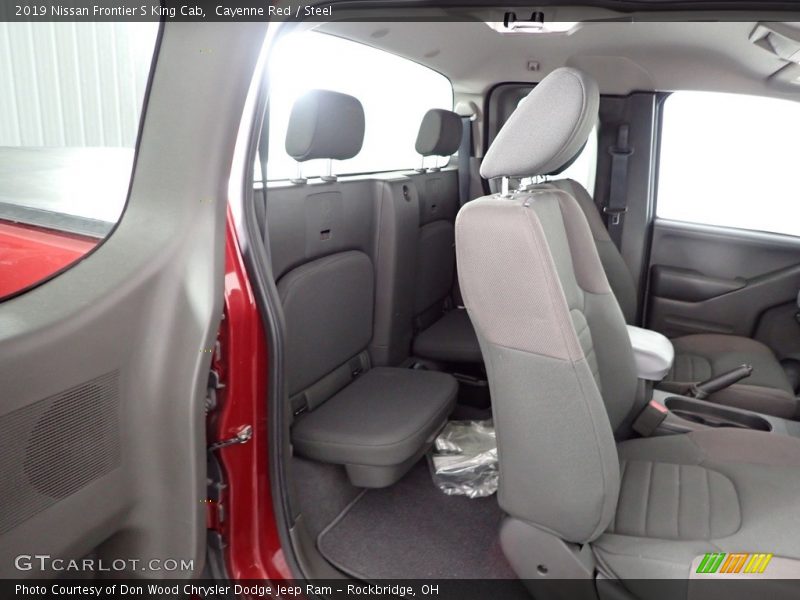 Cayenne Red / Steel 2019 Nissan Frontier S King Cab