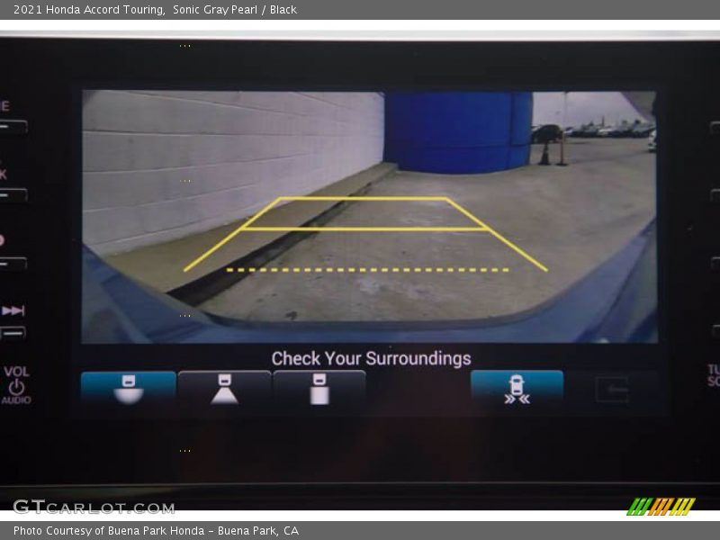 Sonic Gray Pearl / Black 2021 Honda Accord Touring