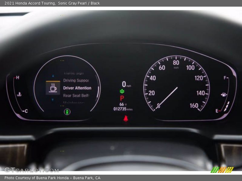  2021 Accord Touring Touring Gauges