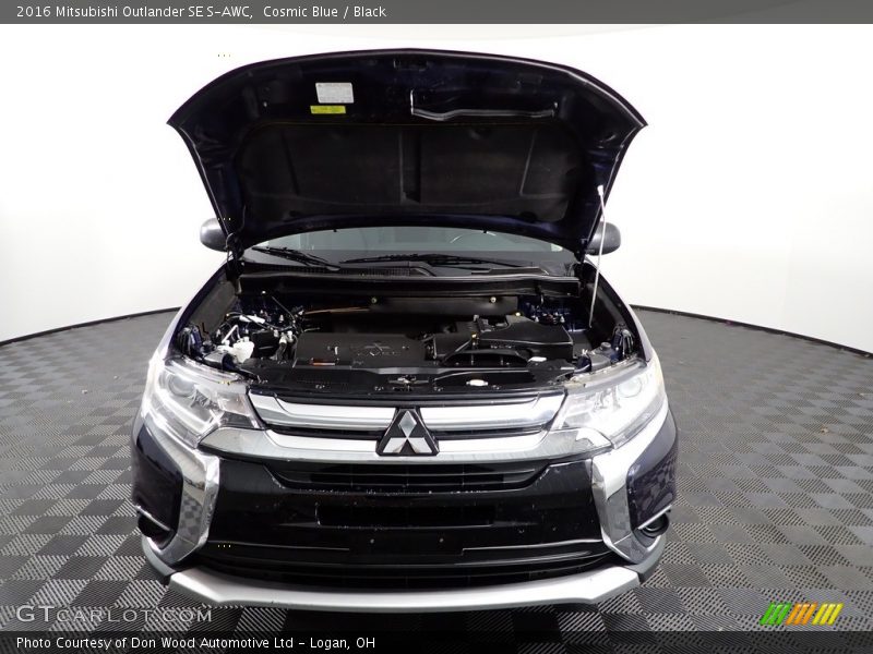 Cosmic Blue / Black 2016 Mitsubishi Outlander SE S-AWC
