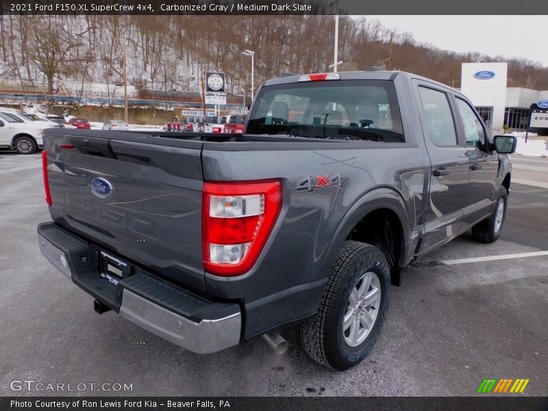 Carbonized Gray / Medium Dark Slate 2021 Ford F150 XL SuperCrew 4x4