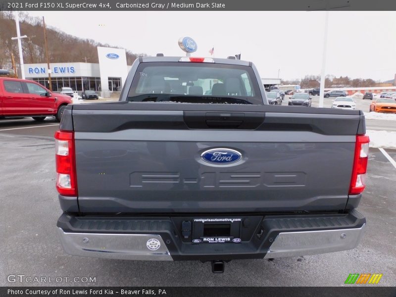 Carbonized Gray / Medium Dark Slate 2021 Ford F150 XL SuperCrew 4x4