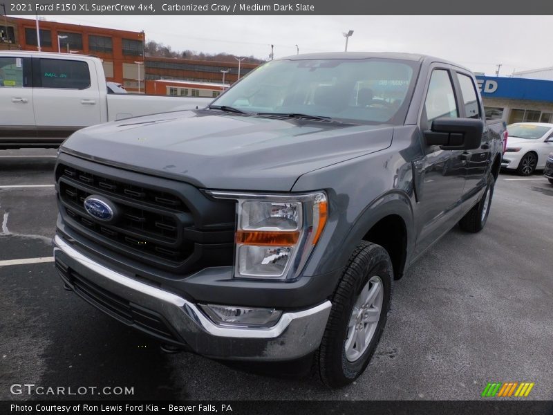Carbonized Gray / Medium Dark Slate 2021 Ford F150 XL SuperCrew 4x4