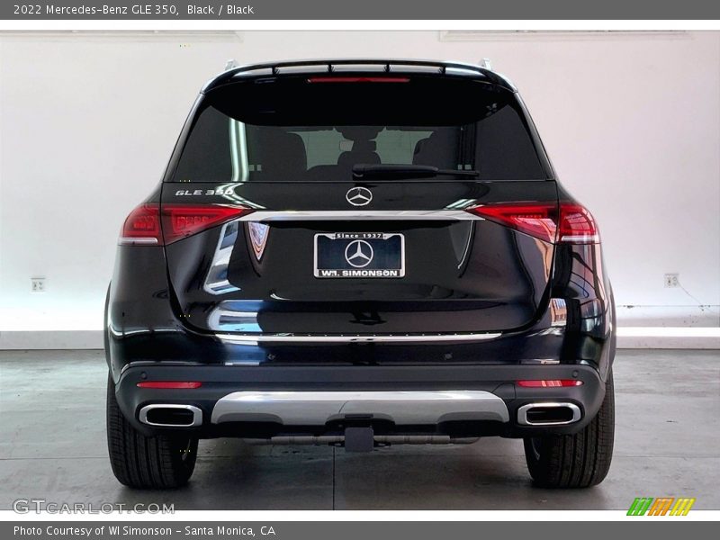 Black / Black 2022 Mercedes-Benz GLE 350