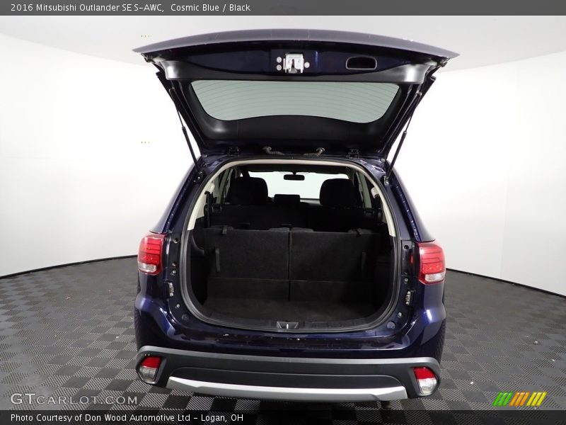 Cosmic Blue / Black 2016 Mitsubishi Outlander SE S-AWC