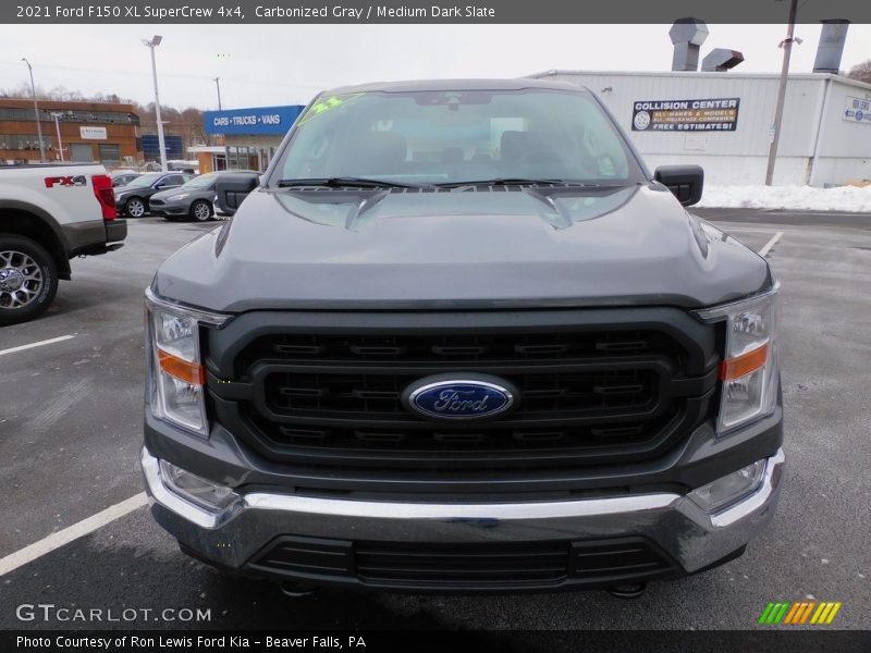 Carbonized Gray / Medium Dark Slate 2021 Ford F150 XL SuperCrew 4x4