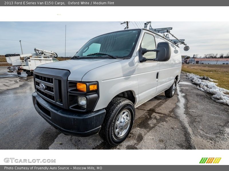 Oxford White / Medium Flint 2013 Ford E Series Van E150 Cargo