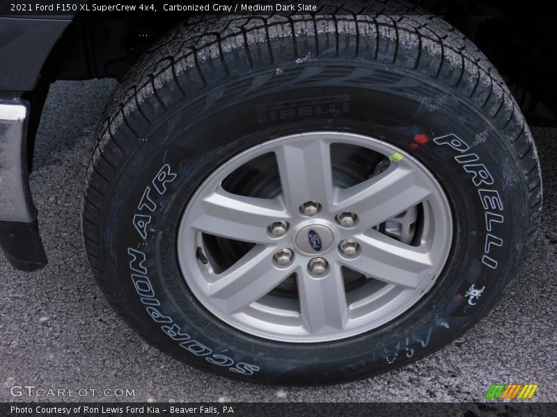 Carbonized Gray / Medium Dark Slate 2021 Ford F150 XL SuperCrew 4x4