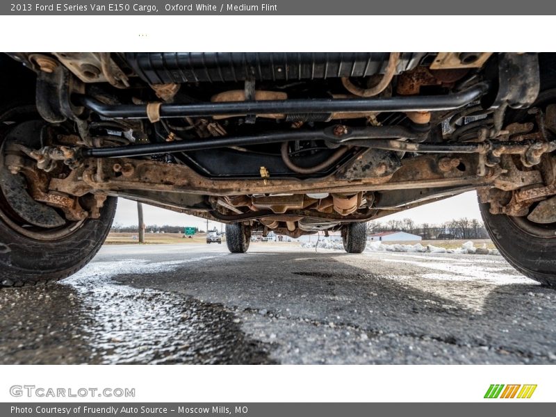 Oxford White / Medium Flint 2013 Ford E Series Van E150 Cargo